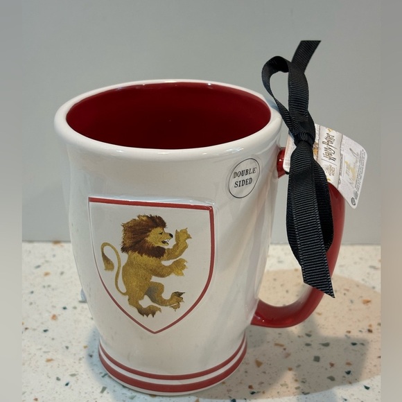 Harry Potter Gryffindor Coffee Mug By Artist Rae Dunn - Picture 2 of 8